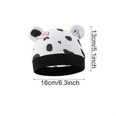 Breathable Baby Hat Cotton Print Gloves & Foot Cover Set
