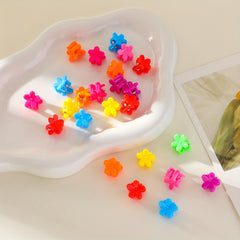 30pcs Baby Girls Flowers Shaped Claw Clips Hair Accessories