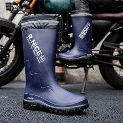 Men's Waterproof Rain Boots Lightweight Garden Shoes