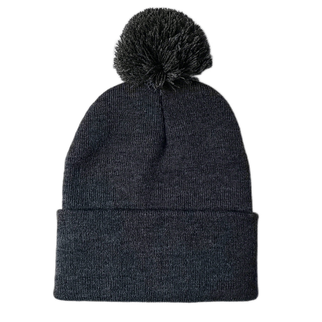 Knitted Hat With Pom Winter Coldproof Warm Beanies
