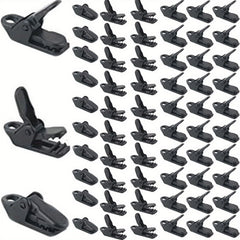 100PCS Tent Clips Waterproof Cloth Clip Curtain Clips For Tarps
