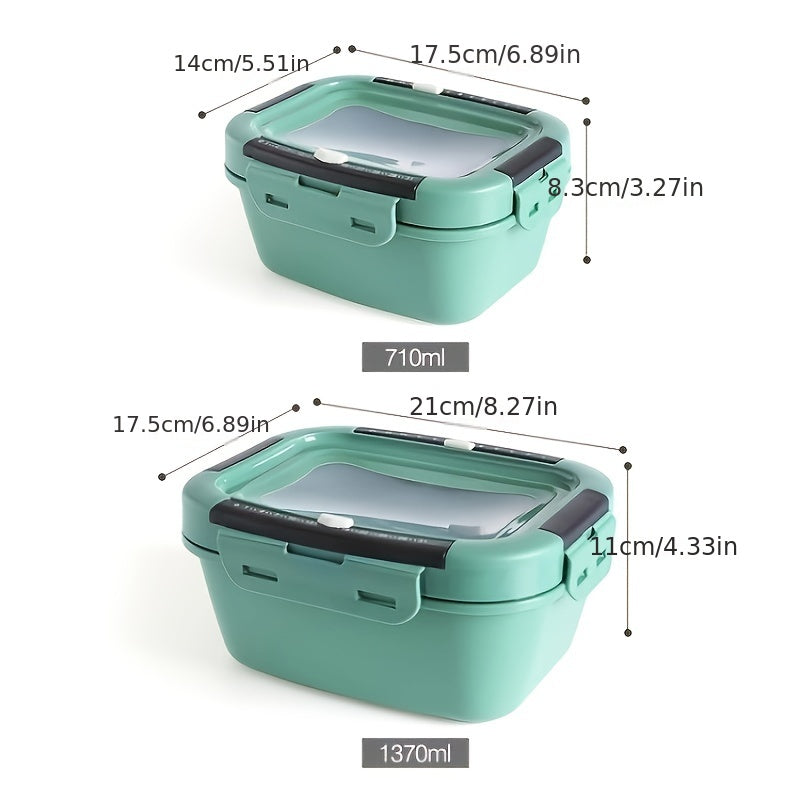 2pcs Plastic Fresh keeping Box Sealed Storage Box