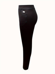 Casual Leggings Women's Plus Solid Leggings