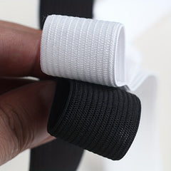10m Elastic Band & 2 Rubber Band for Wide Flat Pants Waist