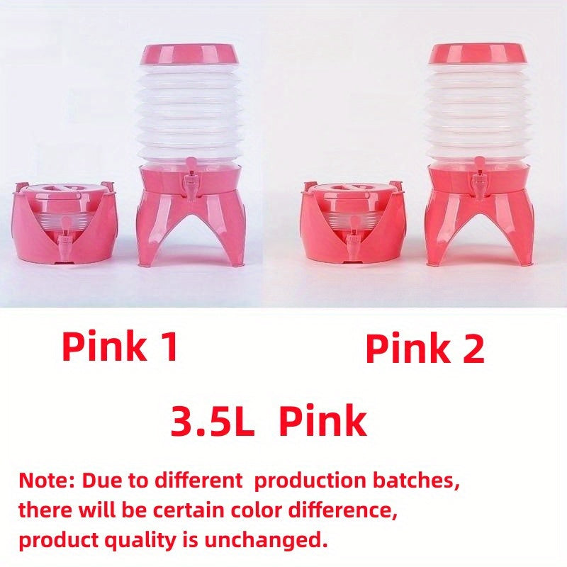 Collapsible Water Bottle with Spigot for Camping