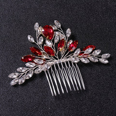 Crystal Rhinestone Wedding Hair Comb Bridal Hair Combs Jewelry Accessories
