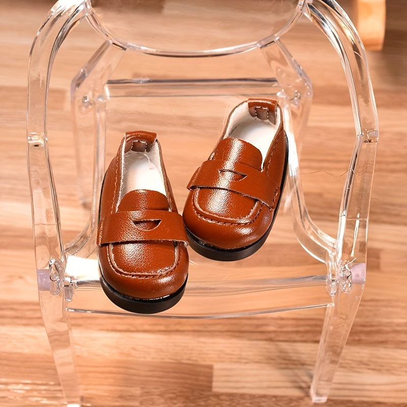 BJD Joint Doll Shoes Solid Loafer Shoes