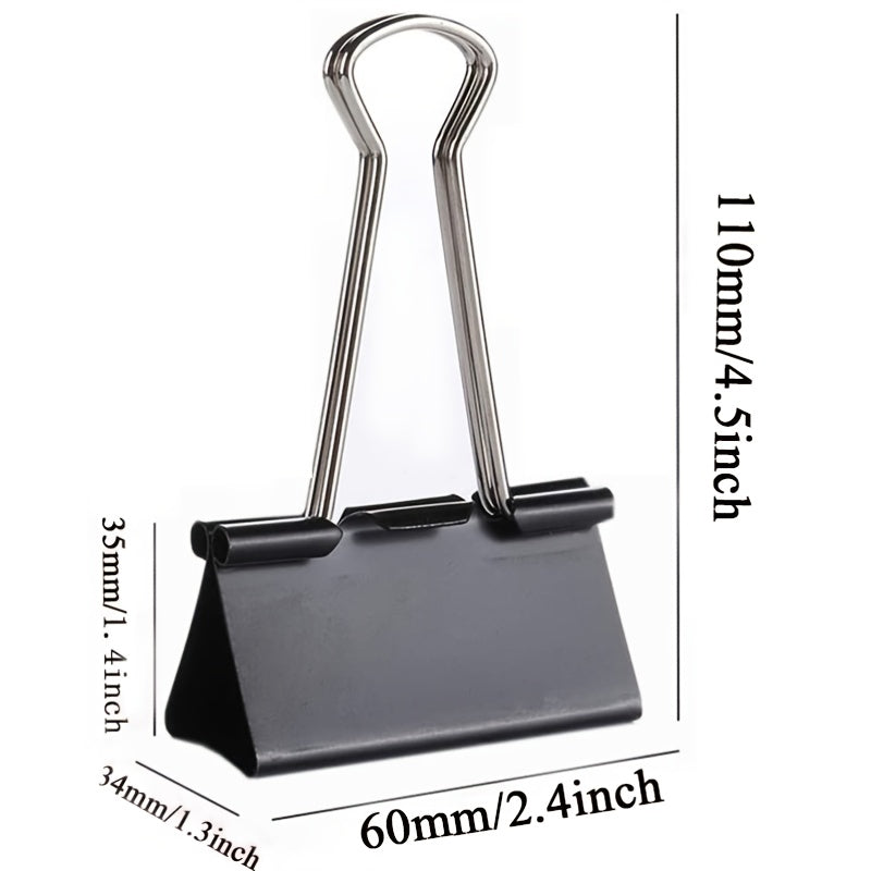 60mm Metal Ticket Clip Extra Large Dovetail Clip for Office Stationery