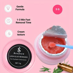 Jeen Eyelash Glue Remover Cream 5g Strawberry Flavor