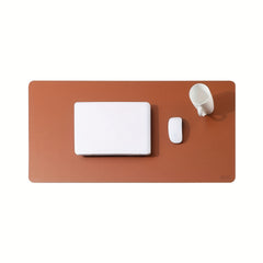 Double Sided Leather Mouse Pad Medium Office Computer Desk Pad Non-Slip 30 x 59