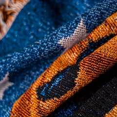 Vintage Halloween Sofa Blanket Cozy Knit Blankets for Autumn