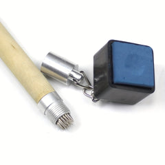 Wooden Pool Cue Tip Pricker with Chalk Cover