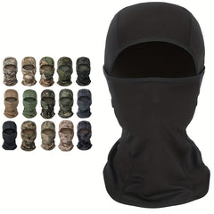 Multicam Tactical Balaclava Full Face Mask Military Airsoft Cycling Camo Scarf