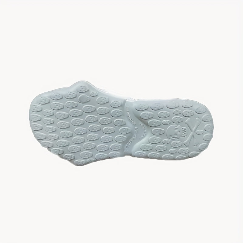 Men's Skull Non Slip Slides, Quick Drying