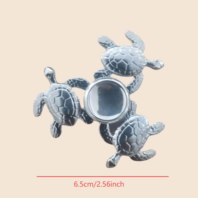 Golden Turtle Fidget Spinner Metal Toy for Stress Relief