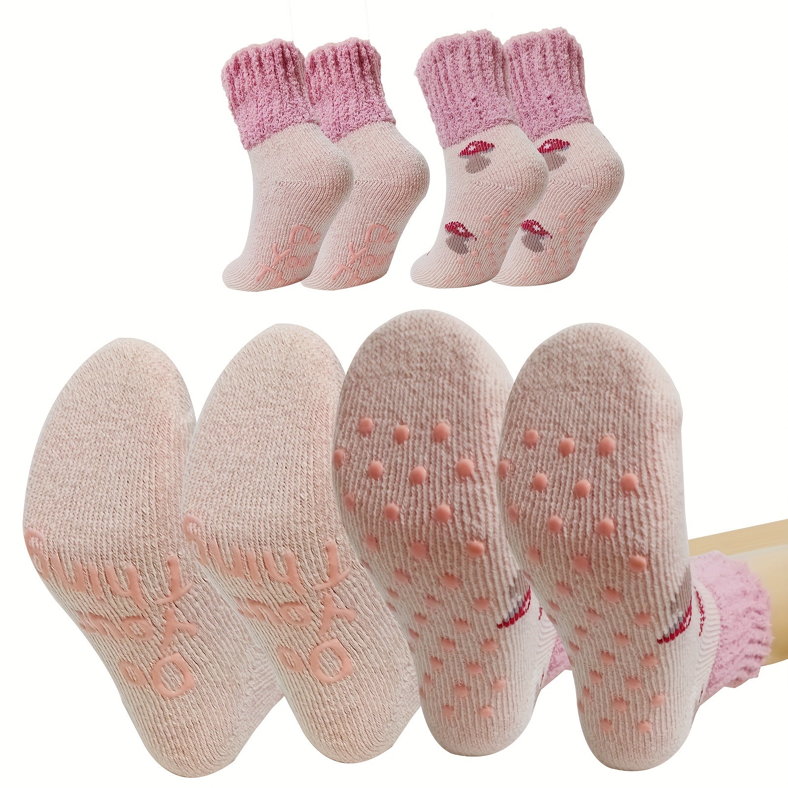 Cozy Fleece Lining Christmas Socks