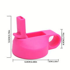 Stainless Steel Cup Lid Set for 12-64oz Wide Mouth Bottles