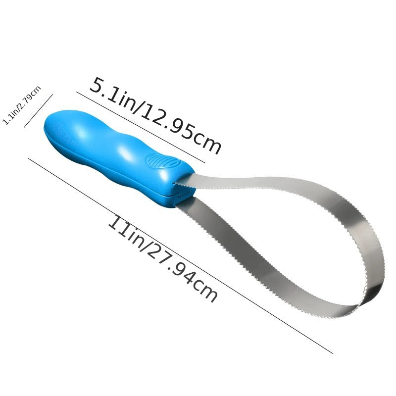 Pet Hair Removal Brush Shedding Tool Dog Grooming Horse Hair Scraper
