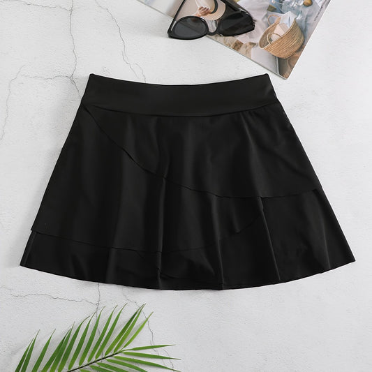 Women's Sports Skort High Elastic Running Active Skirt