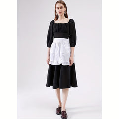 Waterproof Polyester Apron for Waiters and Chefs, Stain Resistant Half