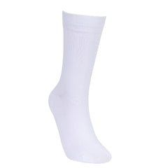 4 Pairs Solid Calf Socks Women's Knee High Stockings Hosiery