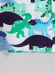Boys Dinosaur Casual Outfit T shirt & Shorts Summer Clothes Set