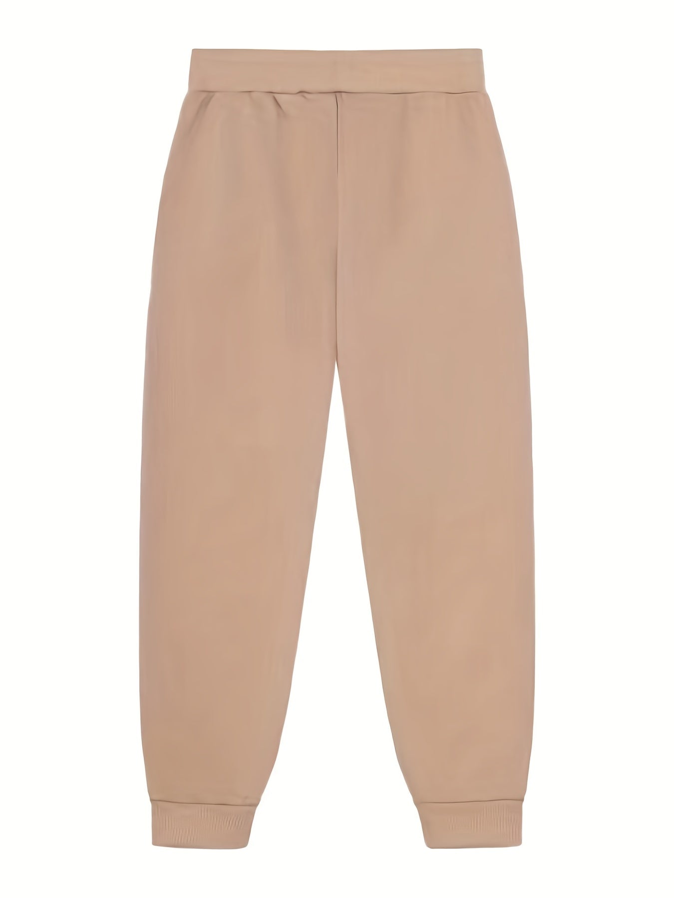 Men's Letter Print Joggers With Pockets Casual Pants