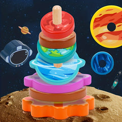 Wooden Planet Puzzle Toy for Kids