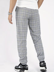 Vintage Plaid Casual Pants Men's Slacks Business Banquet