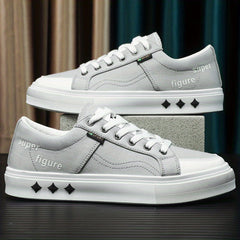 Men's Canvas Skate Shoes Non Slip Sneakers Footwear