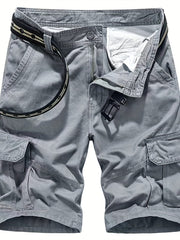 Men's Cotton Cargo Shorts for Summer