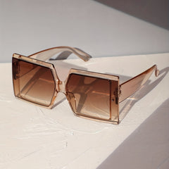Men's Large Square Frame Sunglasses