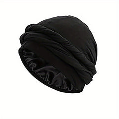 Vintage Head Wraps For Men, Modal And Satin Turban Scarf Tie