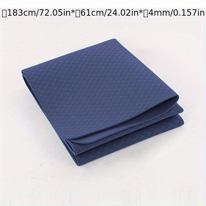 Portable Foldable Non Slip Yoga Mat for Home Workout