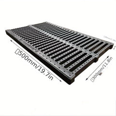 High Molecule Sewer Cover Resin Filter Board Rainwater Grille Rectangle Drain