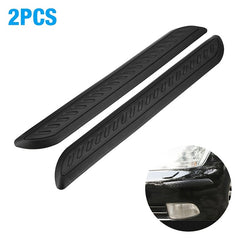 2Pcs Car Bumper Protector Self Adhesive Guard Strip Anti Scratch SUV Truck