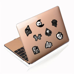 50pcs Horror and Doodle Stickers Waterproof Stickers