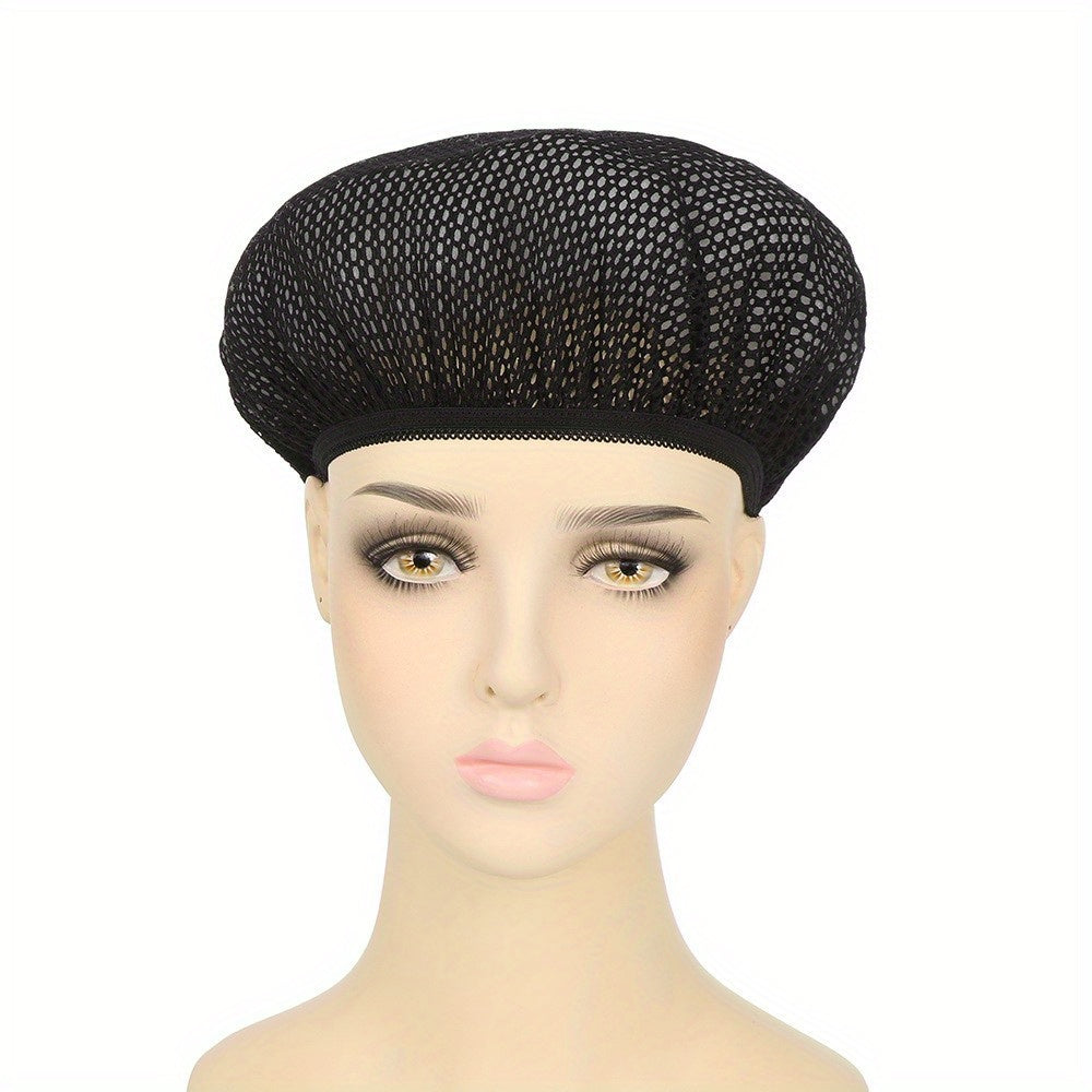 Rayon Crochet Hair Nets Knit Snood Hat Crochet Sleep Cap