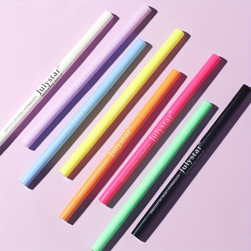 Fluorescent Eyeliner Pen Waterproof Luminous Long Lasting Matte
