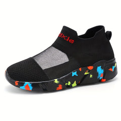 Women's Wear Resistant Running Shoes Breathable Sock Shoes