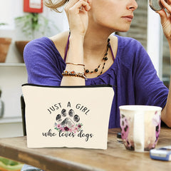 Dog Birthday Gift For Sister Makeup Bag Zipper Purse