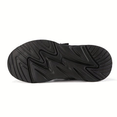 Women's Hook & Loop Running Shoes Breathable Mesh Sneakers