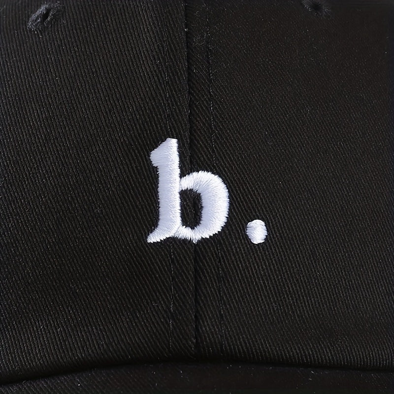 Letter Embroidery Baseball Cap Outdoor Sunshade Sunscreen Hat