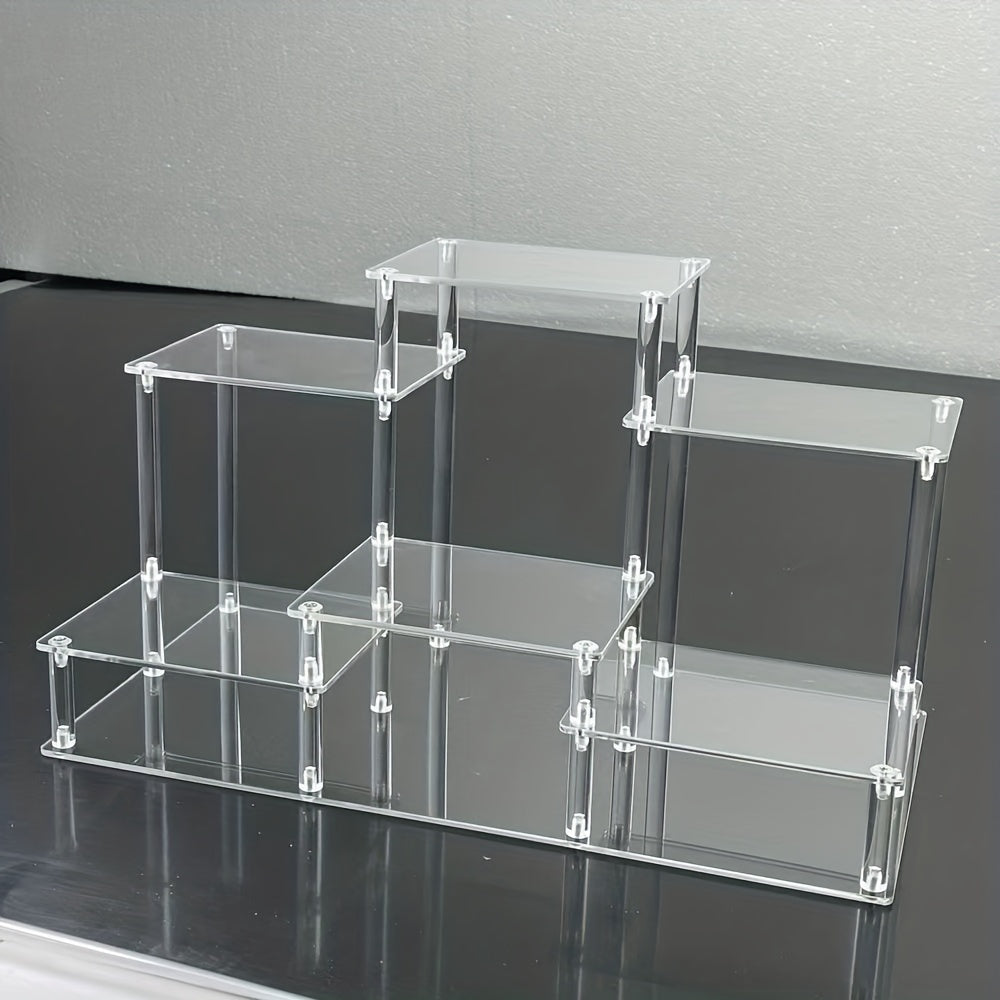 Acrylic Ladder Display Stand for Blind Box Dolls