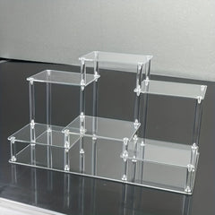 Acrylic Ladder Display Stand for Blind Box Dolls
