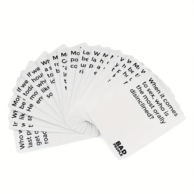 Drunk BAD People Basic Party Games Card For Men WomenHalloween
