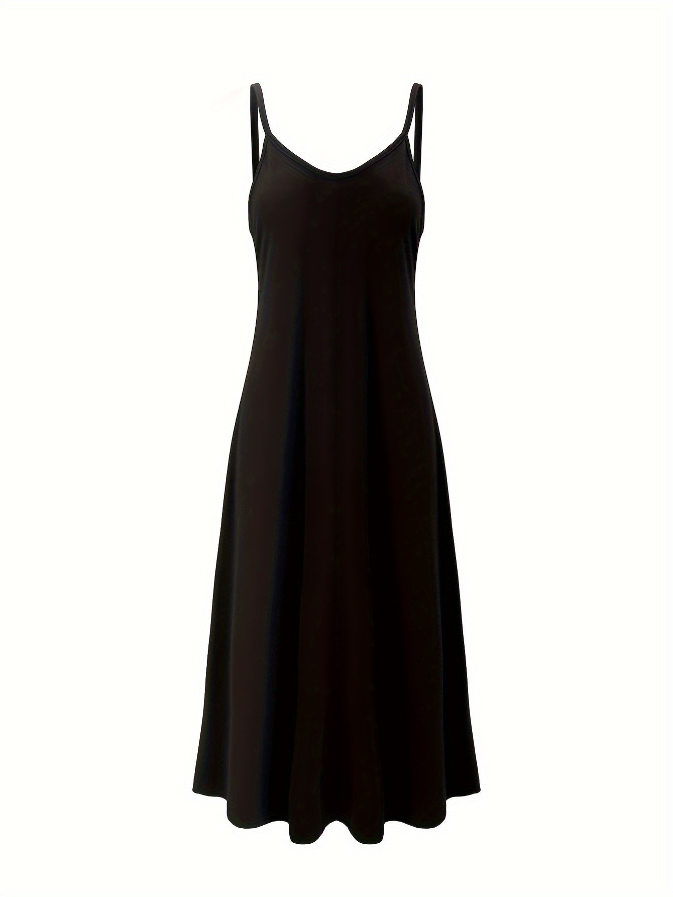 Comfy Crew Neck Slip Home Dress Women's Loungewear