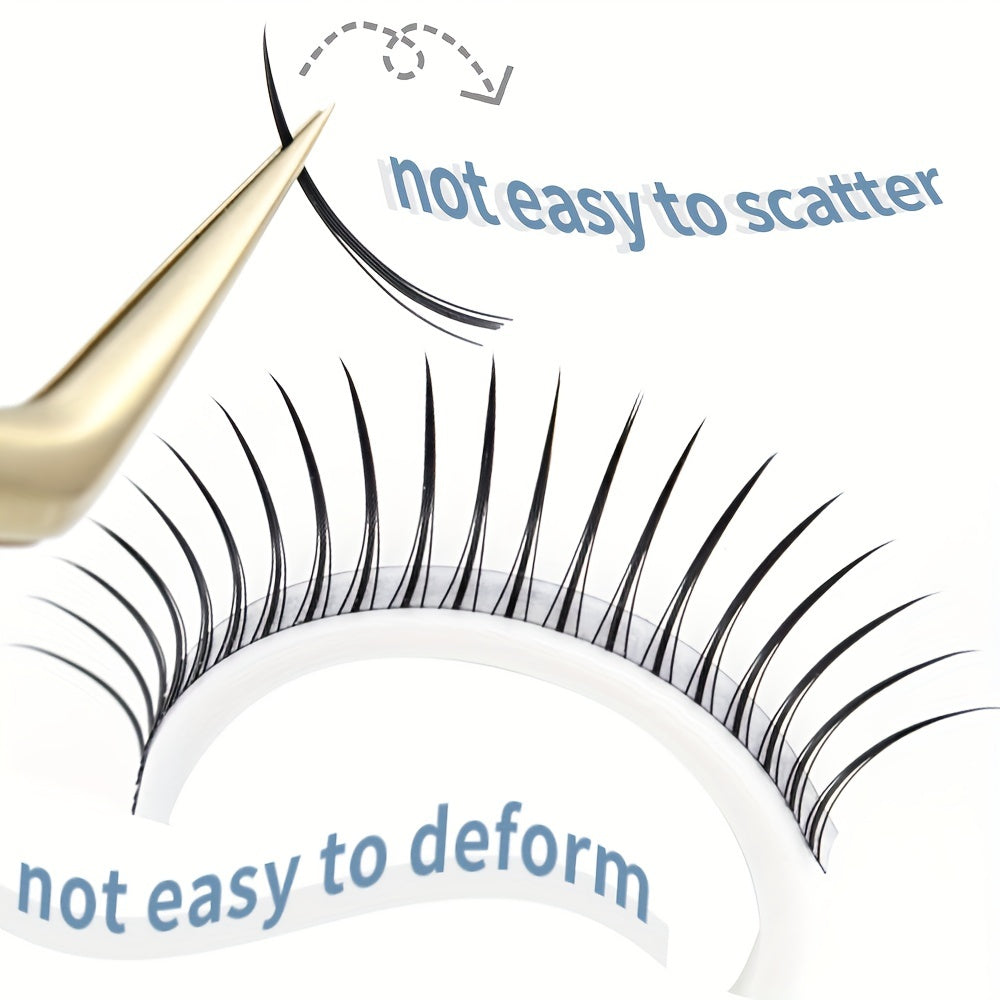 Volume Lashes Tapered Cluster Eyelash Extensions Premade Fans