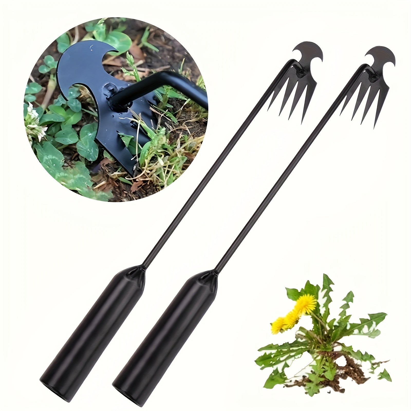 Uprooting Weeding Tool 49 Weed Puller Forged Hand Weeder