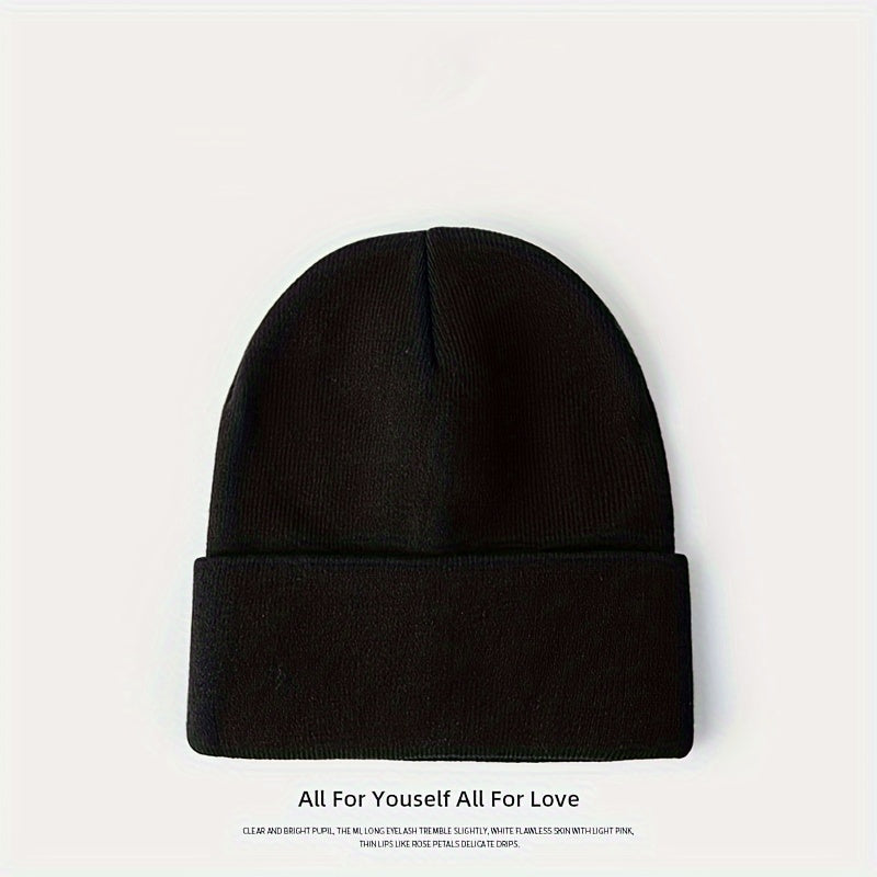 Thick Knitted Hat with Ear Protection for Fishing